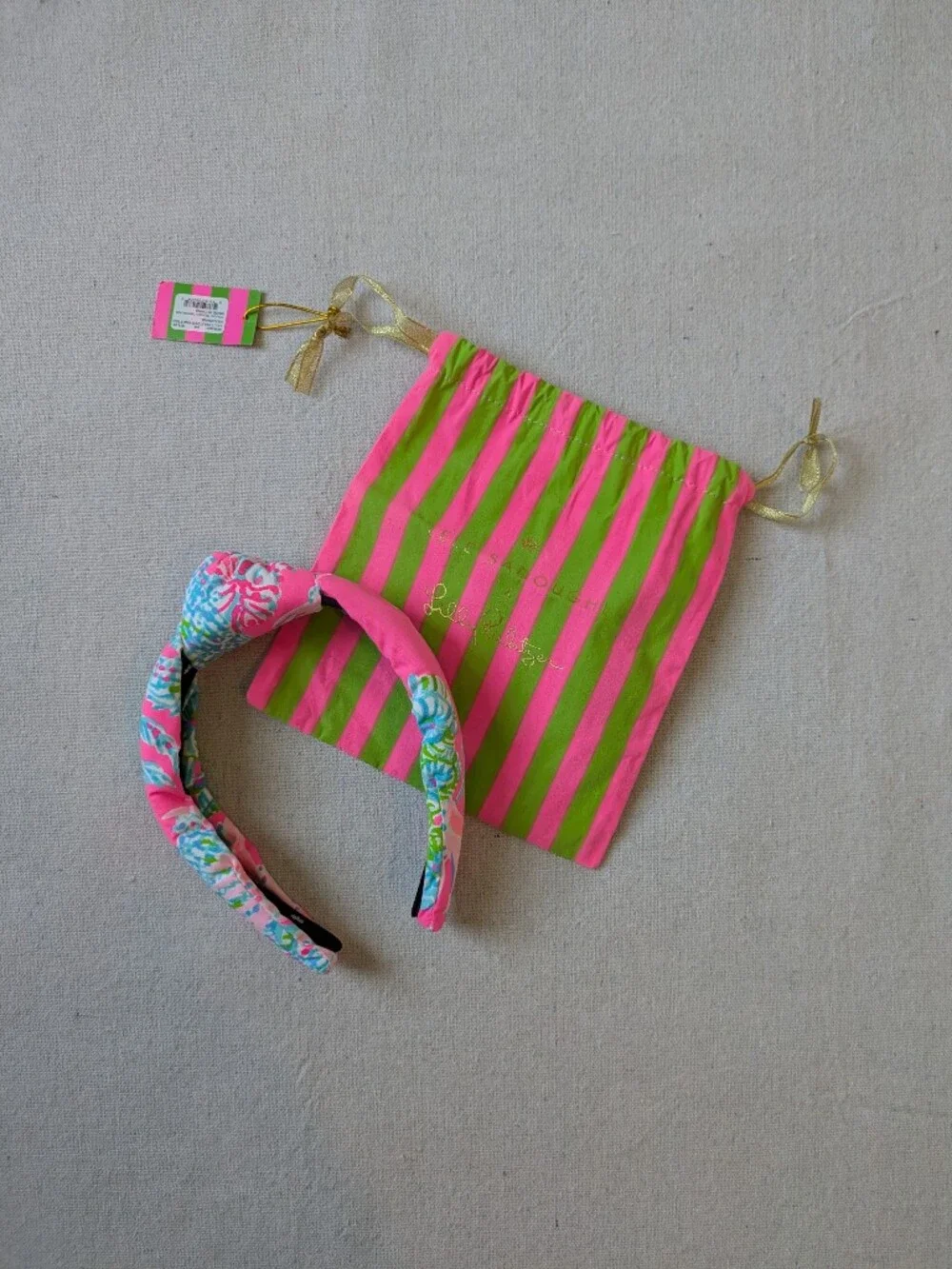 Lele Sadoughi X Lilly Pulitzer Seaing Things Knotted Headband